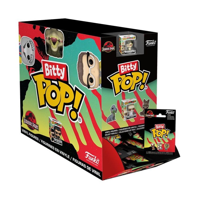 Jurassic Park présentoir figurines Bitty POP! Vinyl 2 cm (32)