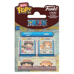 One Piece Bitty POP! Vinyl figurines Monkey D. Luffy & Nami 2 cm
