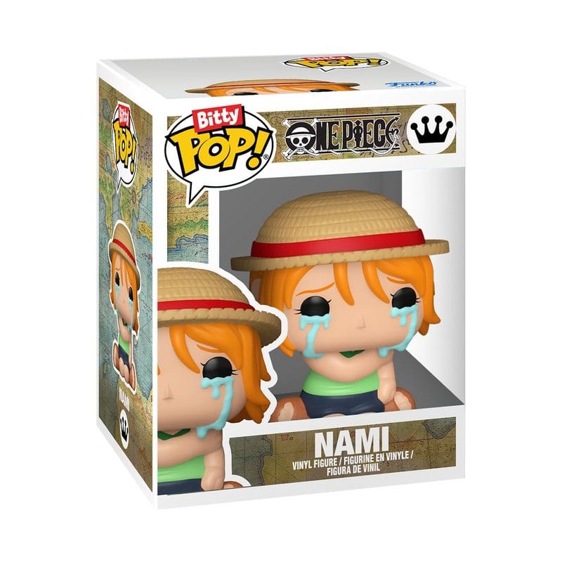 One Piece Bitty POP! Vinyl figurines Monkey D. Luffy & Nami 2 cm