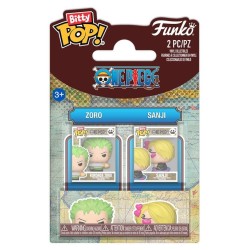 One Piece Bitty POP! Vinyl figurines Zoro & Sanji 2 cm