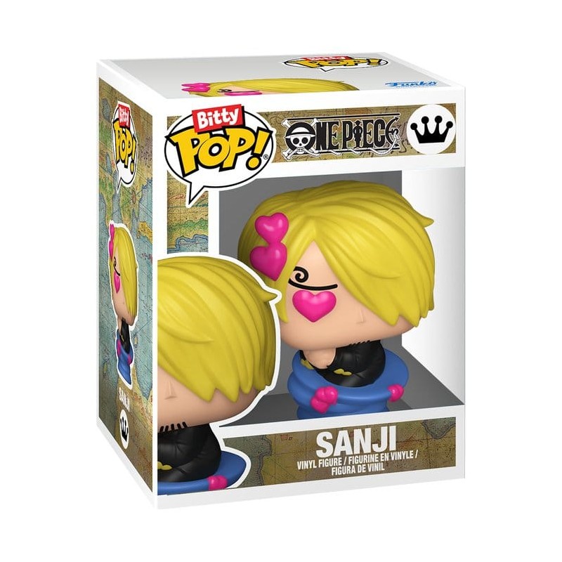 One Piece Bitty POP! Vinyl figurines Zoro & Sanji 2 cm
