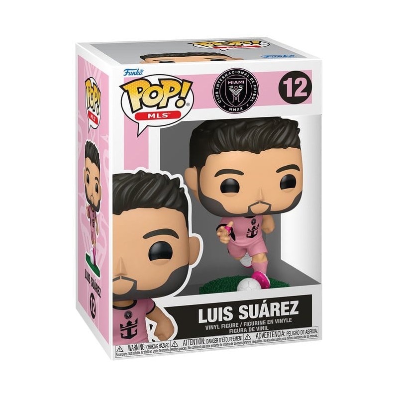 EFL POP! MLS Vinyl figurine Inter Miami CF - Luis Suarez (Pink) 9 cm