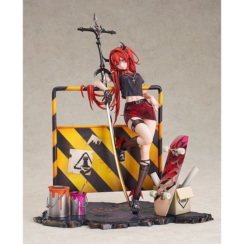Arknights figurine PVC 1/7 Surtr: Liberté/Échec VER. 29 cm
