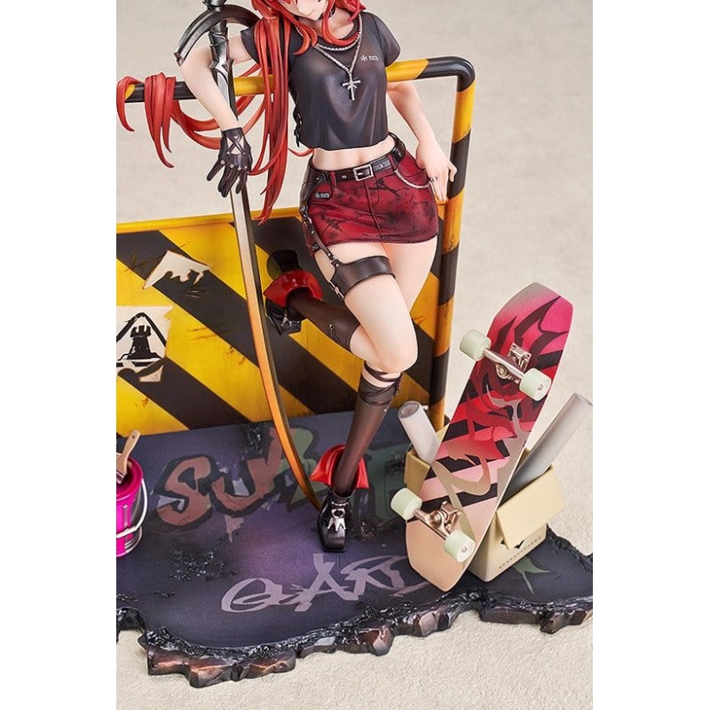 Arknights figurine PVC 1/7 Surtr: Liberté/Échec VER. 29 cm