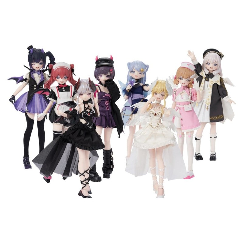Original Character assortiment Figure Angel & Demon blind box assortiment MJD Poupée Blind Box 22 cm Assortment (6)