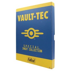 Fallout Ingots with Album S.P.E.C.I.A.L. Perk Card Collector’s Album