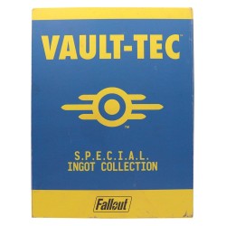 Fallout Ingots with Album S.P.E.C.I.A.L. Perk Card Collector’s Album
