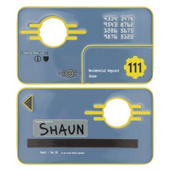 Fallout réplique Security Keycard Vault 111 Limited Edition 11 cm