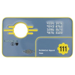 Fallout réplique Security Keycard Vault 111 Limited Edition 11 cm