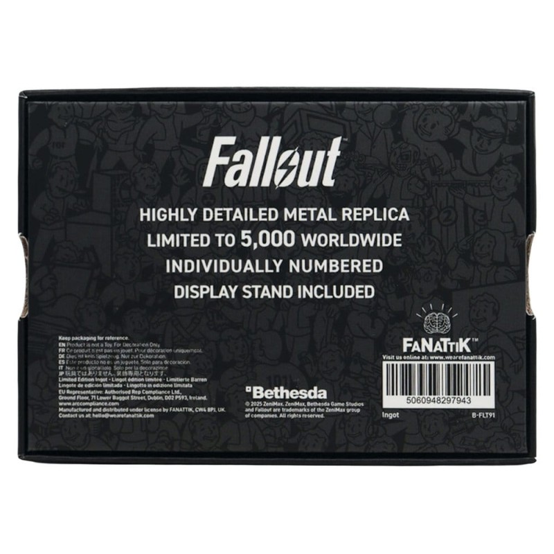 Fallout réplique Security Keycard Vault 111 Limited Edition 11 cm