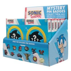 Sonic The Hedgehog présentoir boîte-mystère Mystery Pin's (12)