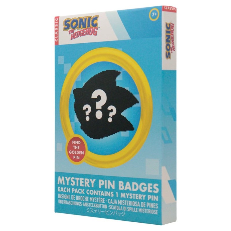 Sonic The Hedgehog présentoir boîte-mystère Mystery Pin's (12)