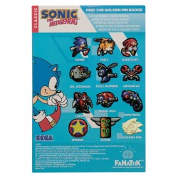 Sonic The Hedgehog Mystery Pin Badges Blind Box Display (12)