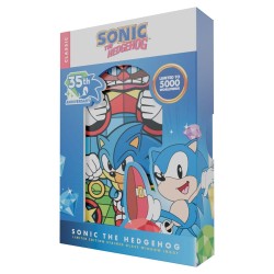 Sonic The Hedgehog Ingot Stained Glass Window Style 60 cm