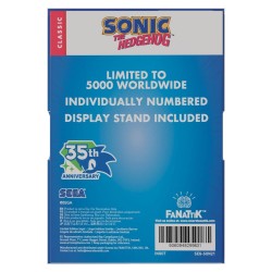 Sonic The Hedgehog Ingot Stained Glass Window Style 60 cm