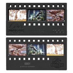 Jurassic Park Ingot Metal Film Strip Collectible 12 cm