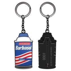 Jurassic Park porte-clés Sliding Barbasol Can