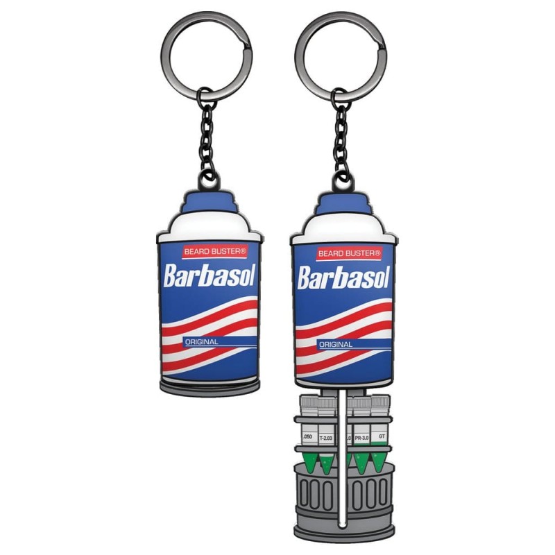 Jurassic Park porte-clés Sliding Barbasol Can