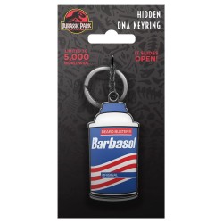 Jurassic Park porte-clés Sliding Barbasol Can