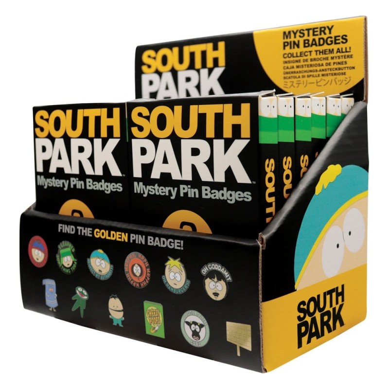 South Park Mystery Pin Badges Display (12)