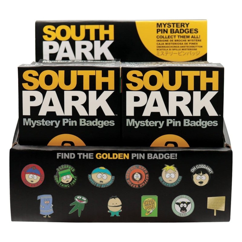 South Park présentoir boîte-mystère Mystery Pin's (12)