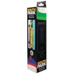 South Park set sous-mains revêtu & sous-verre Elementary School Bus