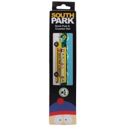 South Park set sous-mains revêtu & sous-verre Elementary School Bus