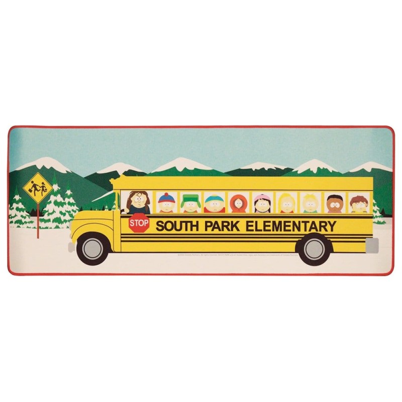 South Park set sous-mains revêtu & sous-verre Elementary School Bus
