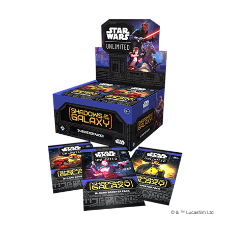 Star Wars: Unlimited - Schaduwen van de Galaxy Booster Display (24 Booster) - EN | 841333122294