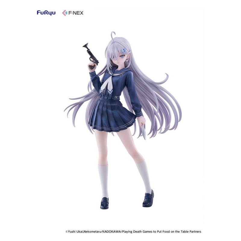 Playing Death Games to Put Food on the Table figurine PVC 1/7 Yuki School Uniform Ver. 24 cm