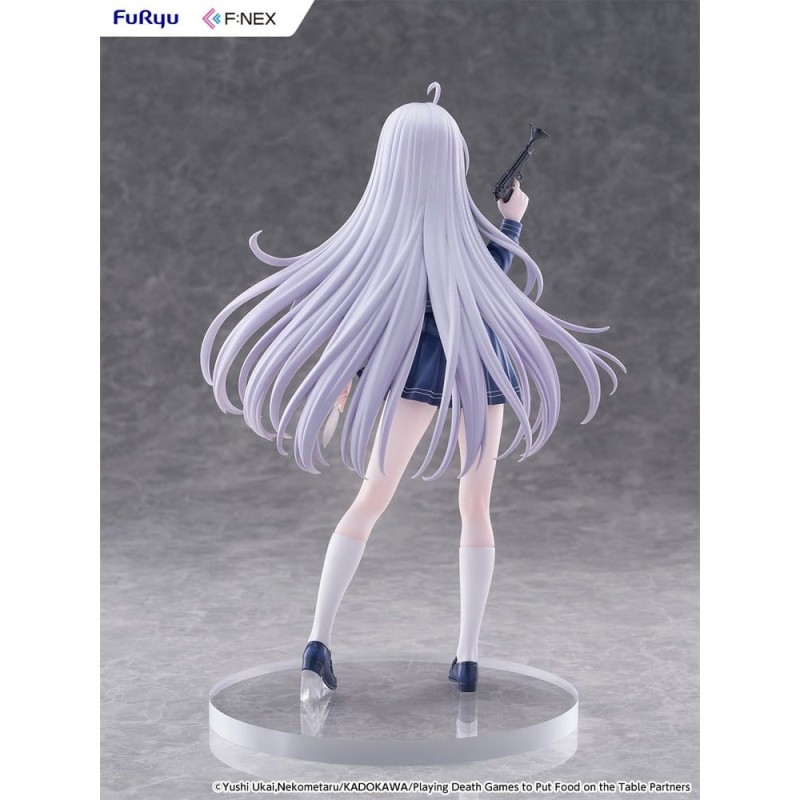 Playing Death Games to Put Food on the Table figurine PVC 1/7 Yuki School Uniform Ver. 24 cm