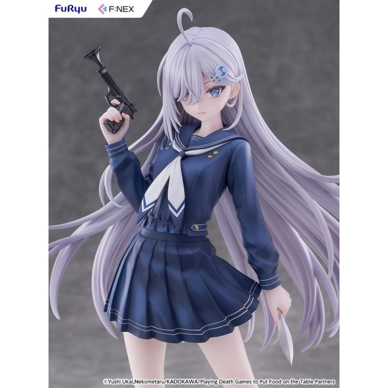 Playing Death Games to Put Food on the Table figurine PVC 1/7 Yuki School Uniform Ver. 24 cm