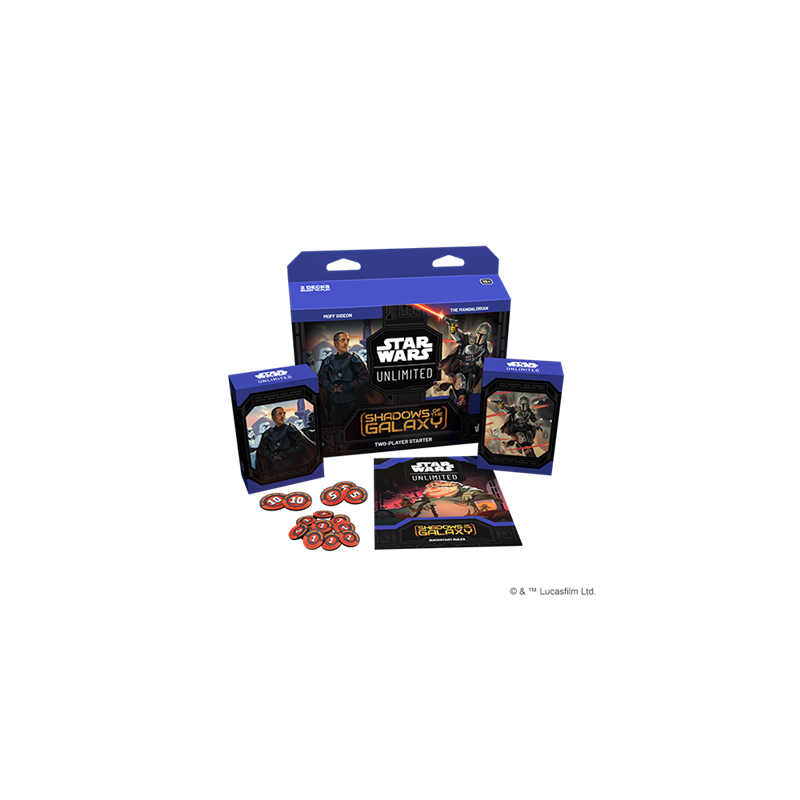 Star Wars: Unlimited - Shadows of the Galaxy - Voorgerecht voor twee spelers - EN | 841333122300