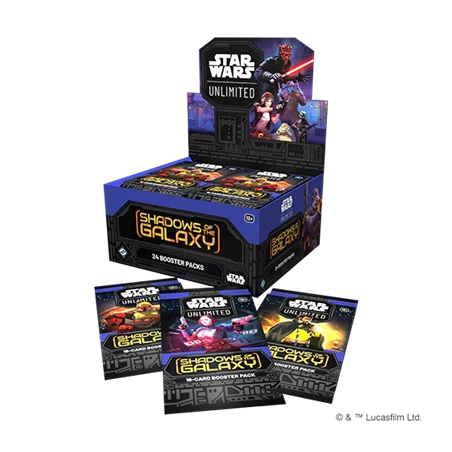 Star Wars: Unlimited - Ombres de la Galaxie Booster Display (24 Booster) - FR | 0841333126216