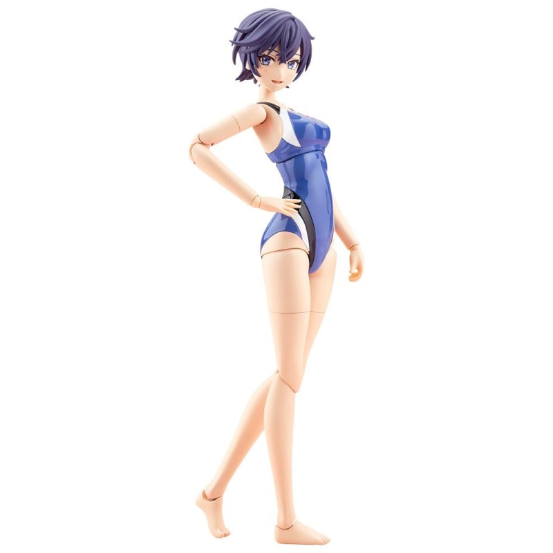 Sousaishojoteien Plastic Model Kit 1/10 Rui Saotome Touou High School Competitive Swimsuit 16 cm