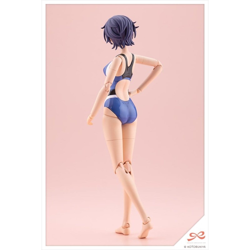 Sousaishojoteien Plastic Model Kit 1/10 Rui Saotome Touou High School Competitive Swimsuit 16 cm