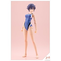 Sousaishojoteien Plastic Model 1/10 Rui Saotome Touou High School Competitive Swimsuit 16 cm