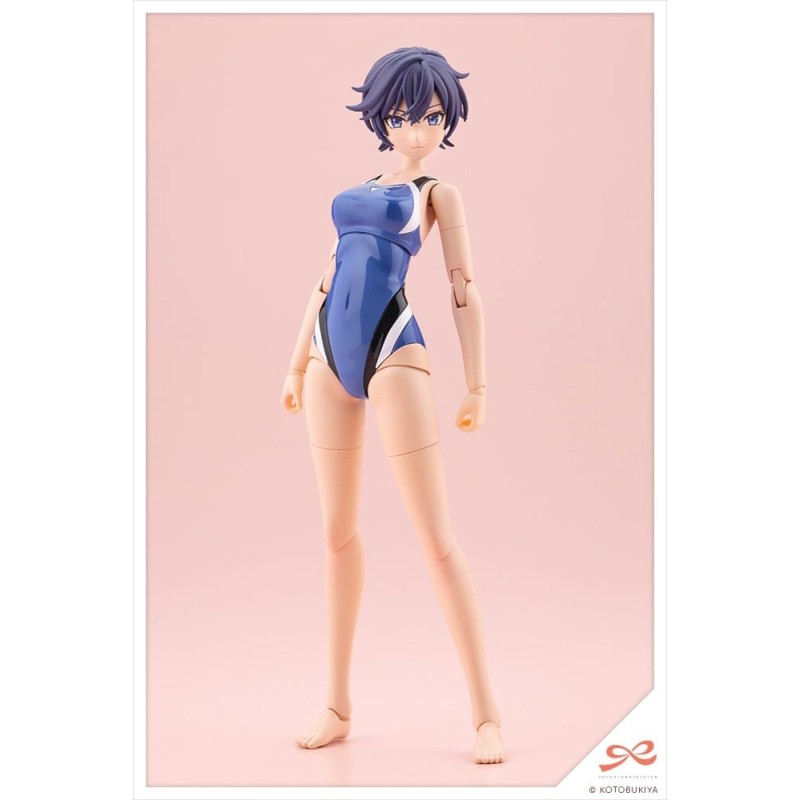 Sousaishojoteien Plastic Model Kit 1/10 Rui Saotome Touou High School Competitive Swimsuit 16 cm