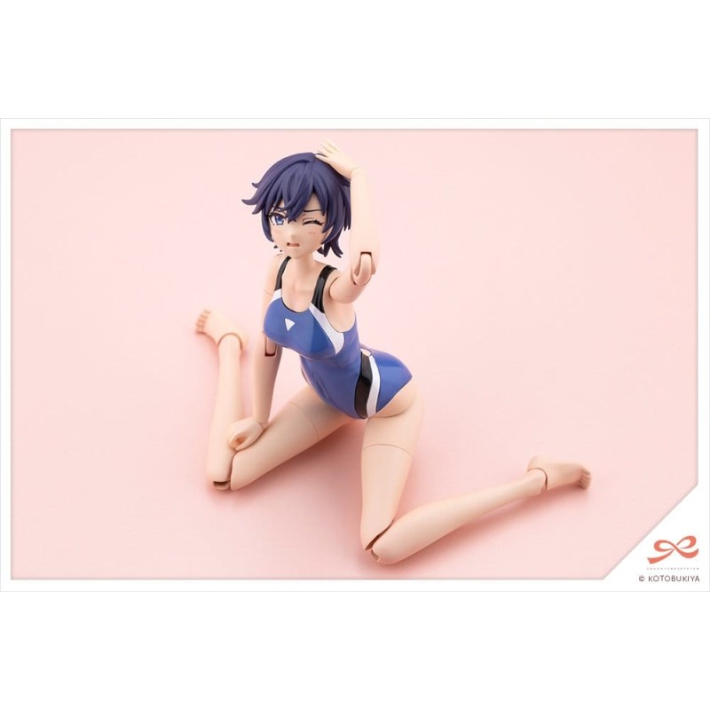 Sousaishojoteien Plastic Model Kit 1/10 Rui Saotome Touou High School Competitive Swimsuit 16 cm
