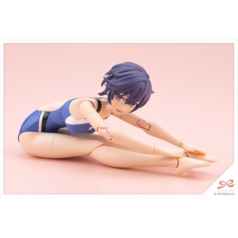 Sousaishojoteien Plastic Model Kit 1/10 Rui Saotome Touou High School Competitive Swimsuit 16 cm