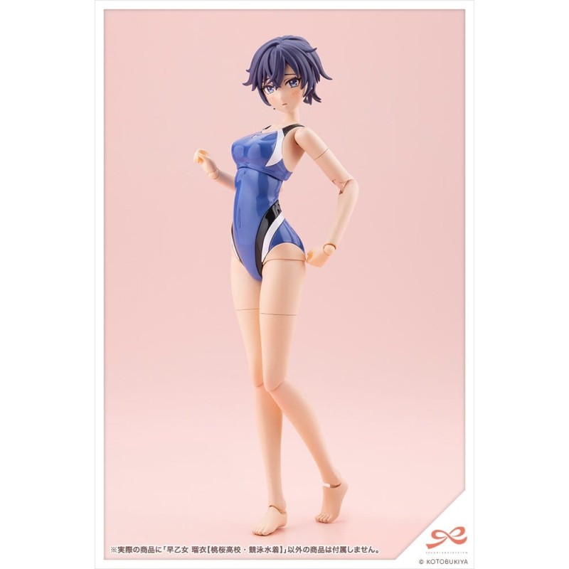 Sousaishojoteien Plastic Model 1/10 Rui Saotome Touou High School Competitive Swimsuit 16 cm