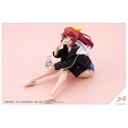 Sousaishojoteien Plastic Model Kit 1/10 Rui Saotome Touou High School Competitive Swimsuit 16 cm