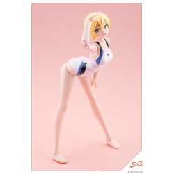 Sousaishojoteien Plastic Model 1/10 Rui Saotome Touou High School Competitive Swimsuit Dreaming Style White Dolphin 16 cm