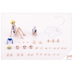 Sousaishojoteien Plastic Model 1/10 Rui Saotome Touou High School Competitive Swimsuit Dreaming Style White Dolphin 16 cm