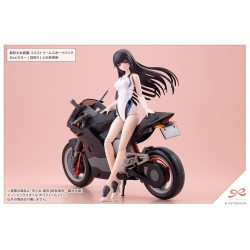 Sousaishojoteien Plastic Model 1/10 Rui Saotome Touou High School Competitive Swimsuit Dreaming Style White Dolphin 16 cm