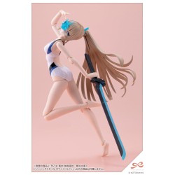 Sousaishojoteien Plastic Model Kit 1/10 Rui Saotome Touou High School Competitive Swimsuit Dreaming Style White Dolphin 16 cm