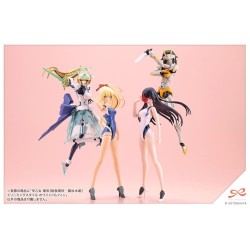 Sousaishojoteien Plastic Model Kit 1/10 Rui Saotome Touou High School Competitive Swimsuit Dreaming Style White Dolphin 16 cm