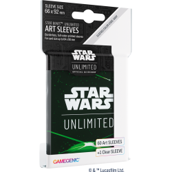 Gamegenic - Star Wars: Unlimited - Art Sleeves - Back Green