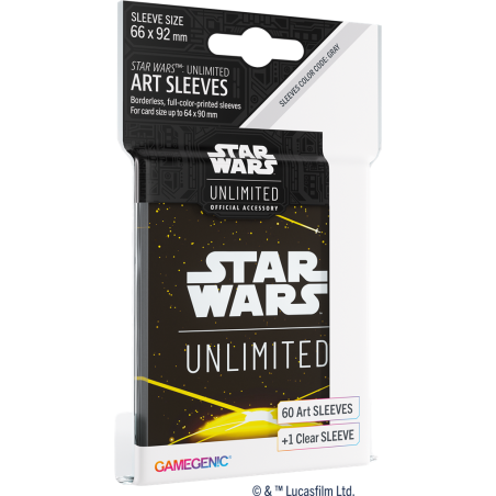 Gamegenic - Star Wars: Unlimited - Art Sleeves - Rug Geel | 4251715415368