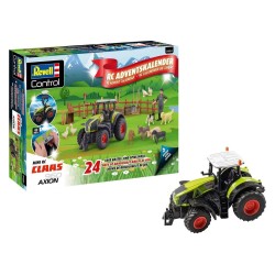 Claas Revell Control calendrier de l´avent RC tracteur Axion 960 10 cm